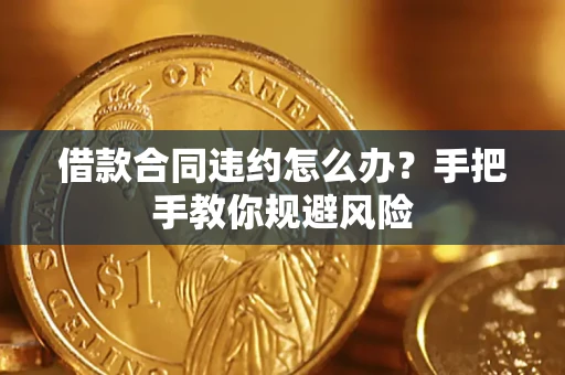 北京借款合同违约怎么办？手把手教你规避风险
