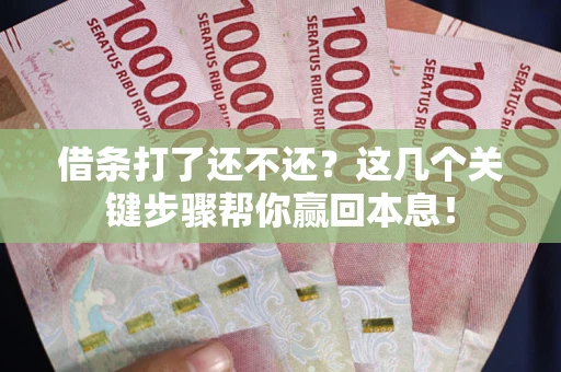 北京借条打了还不还？这几个关键步骤帮你赢回本息！