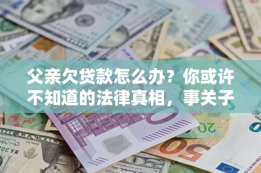 北京父亲欠贷款怎么办？你或许不知道的法律真相，事关子女未来