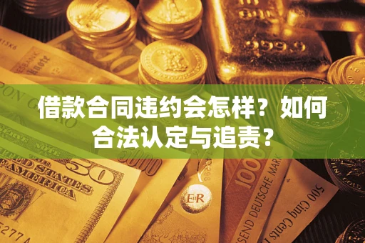 北京借款合同违约会怎样？如何合法认定与追责？