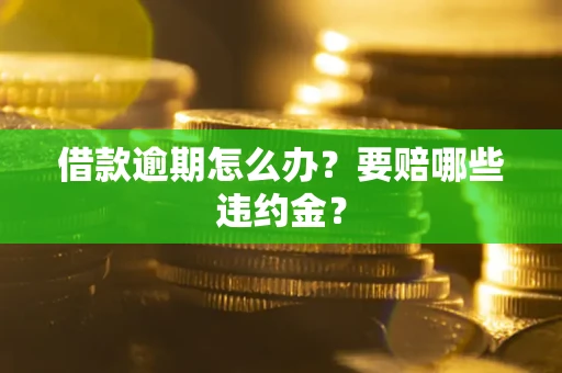 北京借款逾期怎么办？要赔哪些违约金？