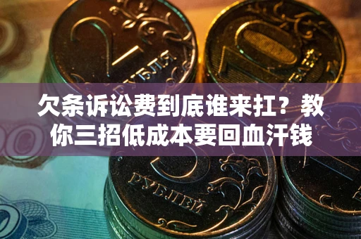 北京欠条诉讼费到底谁来扛？教你三招低成本要回血汗钱
